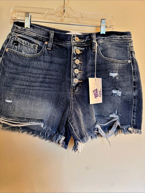 KanCan Pants - KanCan Denim Frayed Jean Shorts Size XL NWT